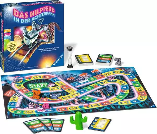 Ravensberger Matratzen Das Nilpferd in der Achterbahn - Spiel ab 10 Jahren Neueste Stile