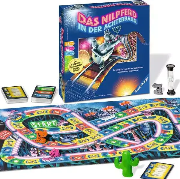 Ravensberger Matratzen Das Nilpferd in der Achterbahn - Spiel ab 10 Jahren Neueste Stile