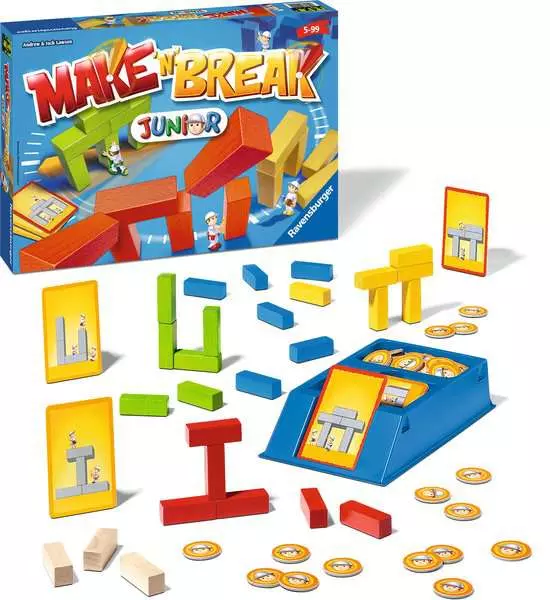 Ravensberger Matratzen Make 'n' Break Junior - Kinderspiel ab 5 Jahren Zeitbegrenzte Promotion