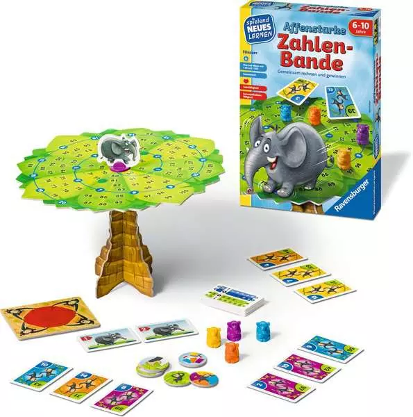 Ravensberger Matratzen Affenstarke Zahlen-Bande - Kinderspiel ab 6 Jahren Bis zu 60% Rabatt