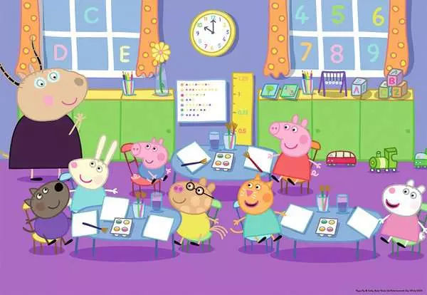 Ravensberger Matratzen Kinderpuzzle ab 4 Jahren - Peppa in der Schule - 24 Teile Bis zu 65% Rabatt