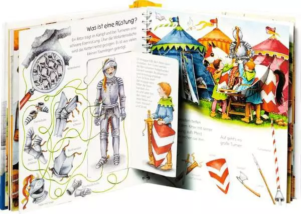 Ravensberger Matratzen Ravensburger Wieso? Weshalb? Warum? junior, Band 4: Die Ritterburg Clearance-Verkauf
