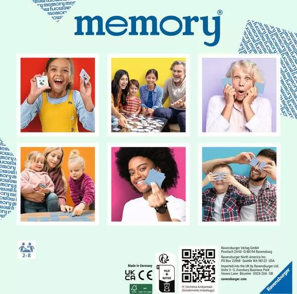 Ravensberger Matratzen Ravensburger Classic memory® - Spiel ab 6 Jahren Meist gekauft