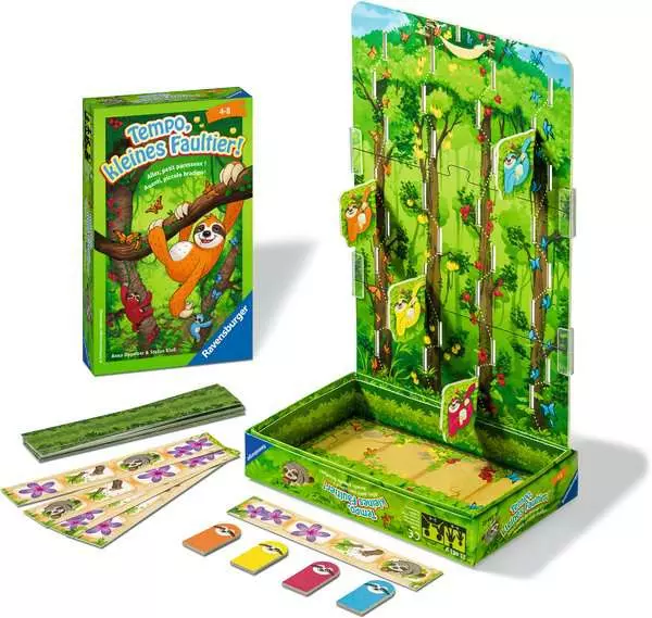 Ravensberger Matratzen Tempo, kleines Faultier! - Reisespiel ab 4 Jahren Kostenloser Versand