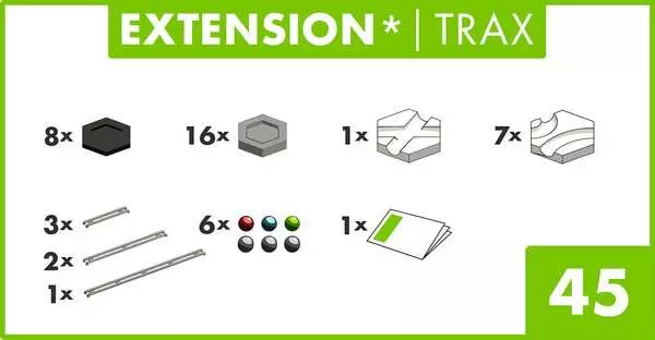 Ravensberger Matratzen GraviTrax Extension Trax - Kugelbahn-Erweiterung für Kinder ab 8 Jahren Großer Ausverkauf