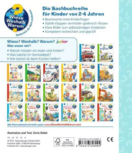Ravensberger Matratzen Ravensburger Wieso? Weshalb? Warum? junior, Band 53: Was essen wir? Begrenztes Angebot