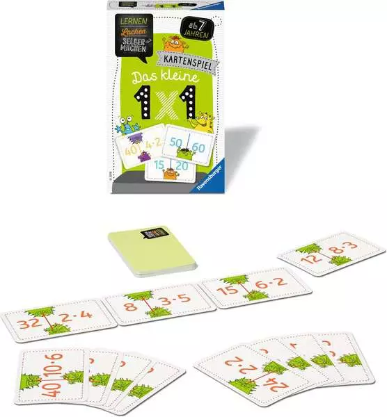 Ravensberger Matratzen Lernen Lachen Selbermachen: Kartenspiel Das kleine 1 x 1 - Kartenspiel ab 7 Jahren Exklusivangebot