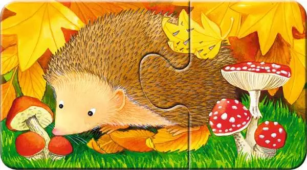 Ravensberger Matratzen Kinderpuzzle ab 2 Jahren - Tiere im Garten - 2 Teile Cyber Monday