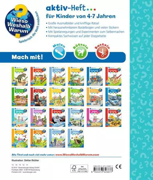 Ravensberger Matratzen Ravensburger Wieso? Weshalb? Warum? aktiv-Heft: Das Meer Osterangebot
