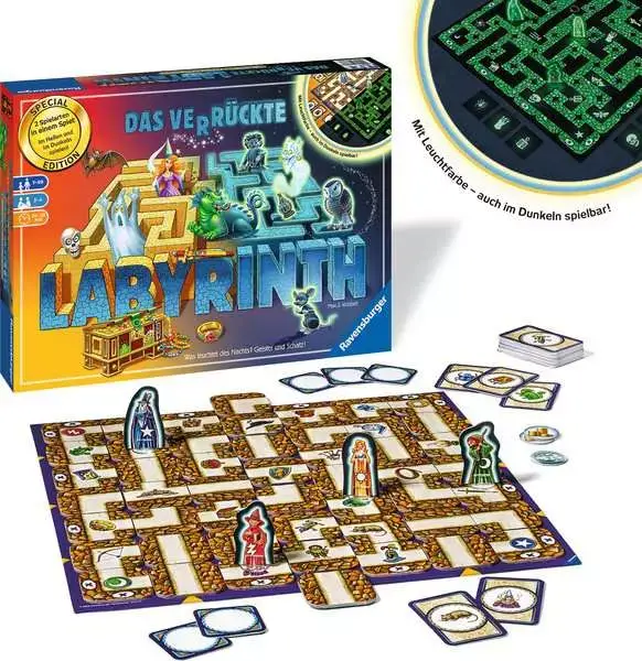 Ravensberger Matratzen Das verrückte LabyrinthGlow in the Dark - Spiel ab 7 Jahren Vatertagsangebot