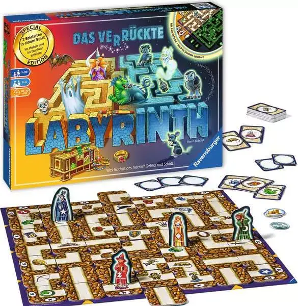 Ravensberger Matratzen Das verrückte LabyrinthGlow in the Dark - Spiel ab 7 Jahren Vatertagsangebot