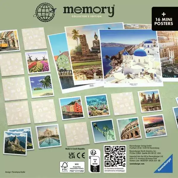Ravensberger Matratzen Collector's memory® Schönste Reiseziele - Spiel ab 6 Jahren Heißer Verkauf