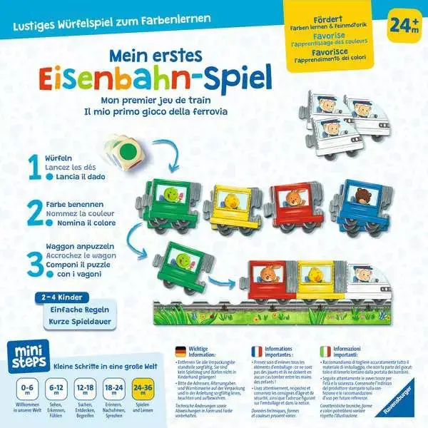 Ravensberger Matratzen Mein erstes Eisenbahn-Spiel - Kinderspiel ab [age] Jahren Neueste Mode