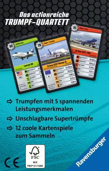 Ravensberger Matratzen Ultra Jets - Kartenspiel ab 7 Jahren Kauf eins, bekomm eins gratis