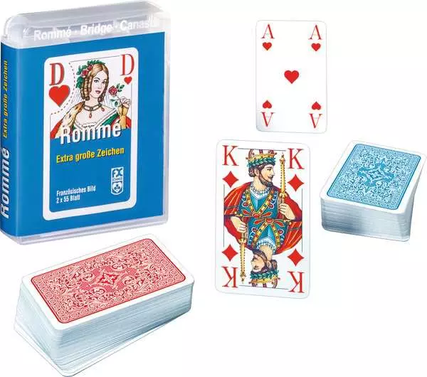 Ravensberger Matratzen Rommé, Bridge, Canasta - Kartenspiel ab 8 Jahren VIP-Rabatte