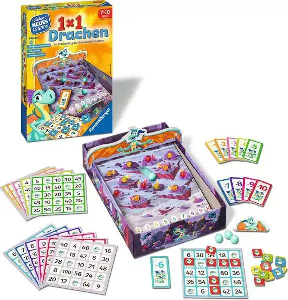 Ravensberger Matratzen 1x1 Drachen - Kinderspiel ab 7 Jahren Super Sparpreis