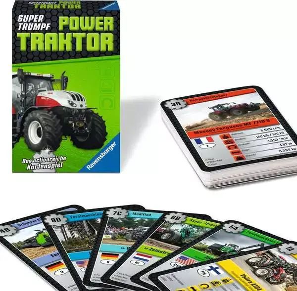 Ravensberger Matratzen Power Traktor - Kartenspiel ab 7 Jahren Bis zu 55% Rabatt