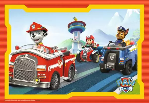 Ravensberger Matratzen Kinderpuzzle ab 3 Jahren - Paw Patrol im Einsatz - 12 Teile Nur noch ein Tag übrig