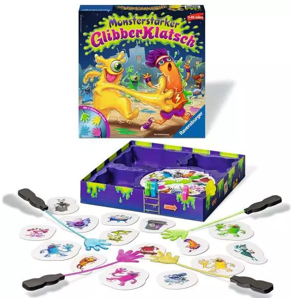 Ravensberger Matratzen Monsterstarker GlibberKlatsch - Kinderspiel ab 5 Jahren Super Rabatt