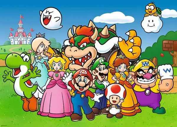 Ravensberger Matratzen Kinderpuzzle ab 6 Jahren - Super Mario Fun - 100 Teile Kostenloser Versand international