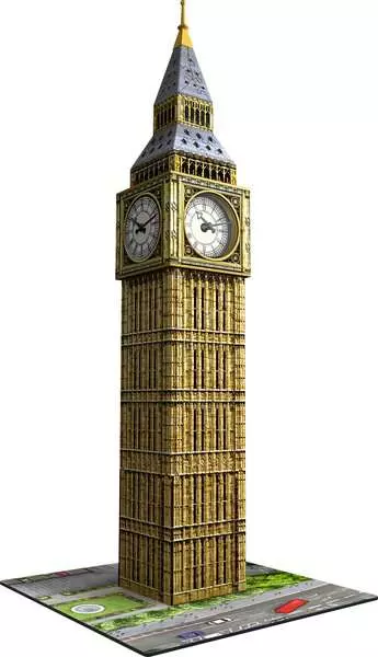Ravensberger Matratzen 3D Puzzle Big Ben mit Uhr Fabrikverkauf