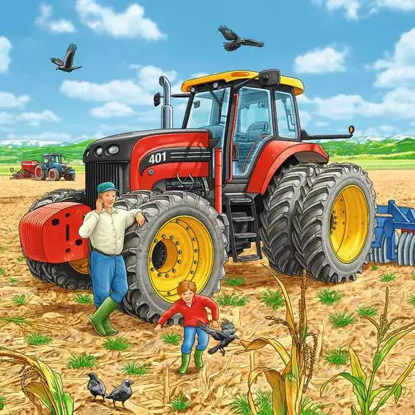 Ravensberger Matratzen Kinderpuzzle ab 5 Jahren - Große Maschinen - 49 Teile Limitierter Zeitrabatt