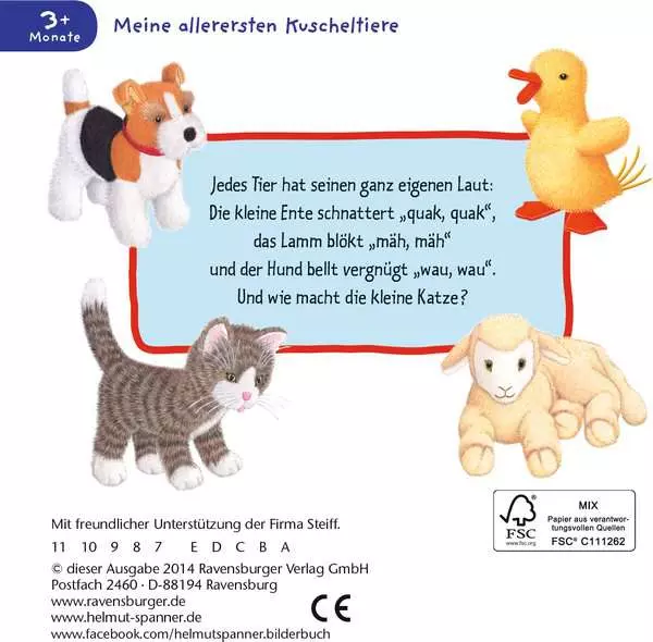 Ravensberger Matratzen Miau, miau! - Wie machen die Tiere? Fabrikpreis