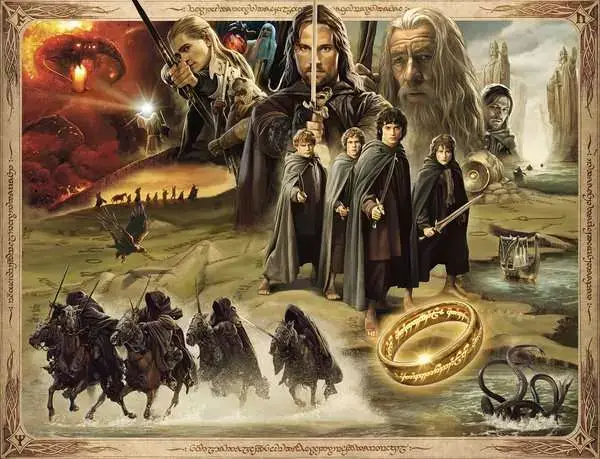 Ravensberger Matratzen Puzzle 2000 Teile - LOTR: The Fellowship of the Ring Flash Sale