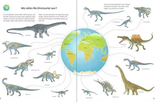 Ravensberger Matratzen Ravensburger Wieso? Weshalb? Warum? Stickerheft: Dinosaurier Saisonschlussverkauf
