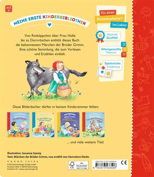 Ravensberger Matratzen Meine ersten Märchen Vatertagsangebot