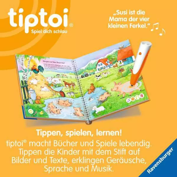 Ravensberger Matratzen tiptoi® Mein Wörter-Bilderbuch Tiere Valentinstagsangebot