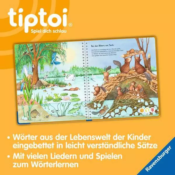 Ravensberger Matratzen tiptoi® Mein Wörter-Bilderbuch Tiere Valentinstagsangebot
