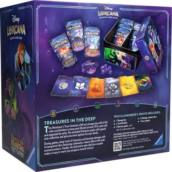 Ravensberger Matratzen Disney Lorcana: Ursula's Return - Illumineer's Trove (Englisch) Neueste Mode
