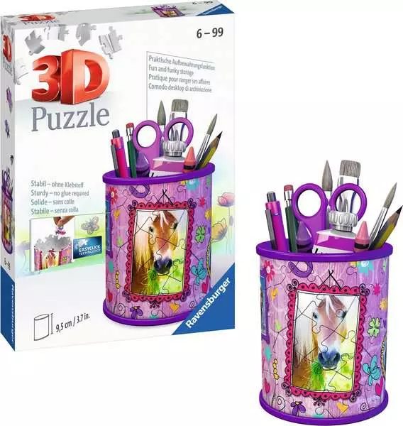 Ravensberger Matratzen 3D Puzzle Utensilo - Pferde Kostenlose Rückgabe