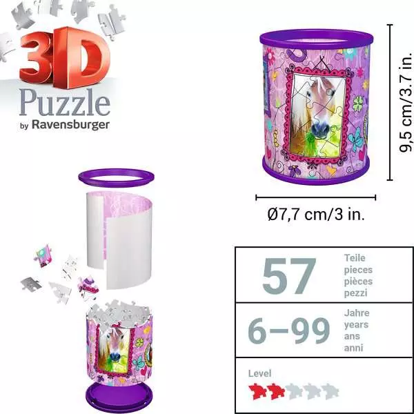 Ravensberger Matratzen 3D Puzzle Utensilo - Pferde Kostenlose Rückgabe