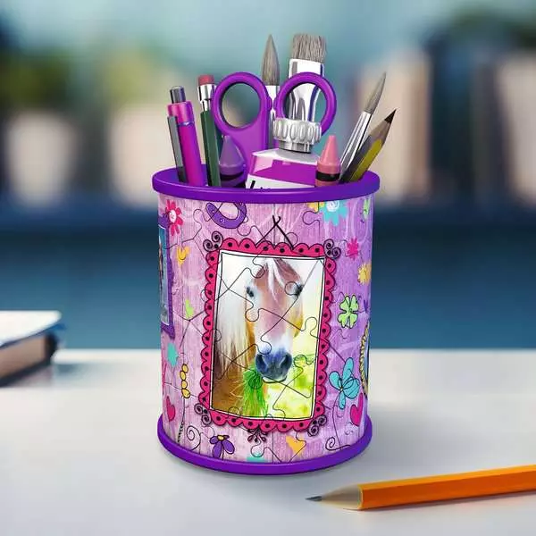 Ravensberger Matratzen 3D Puzzle Utensilo - Pferde Kostenlose Rückgabe