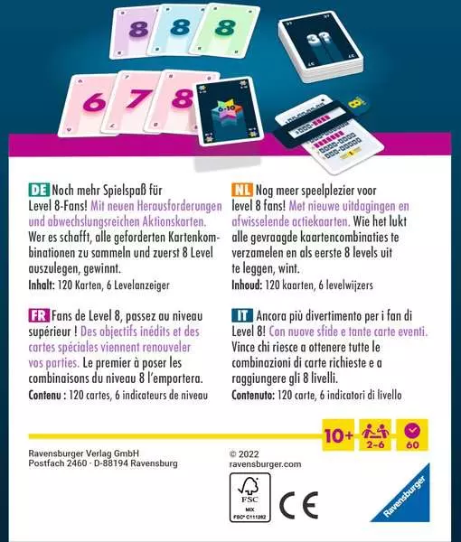 Ravensberger Matratzen Level 8® Master - Spiel ab 10 Jahren Letzte 3 Tage
