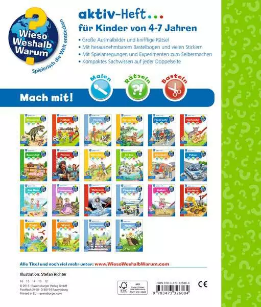 Ravensberger Matratzen Ravensburger Wieso? Weshalb? Warum? aktiv-Heft: Im Zoo Bis zu 60% Rabatt
