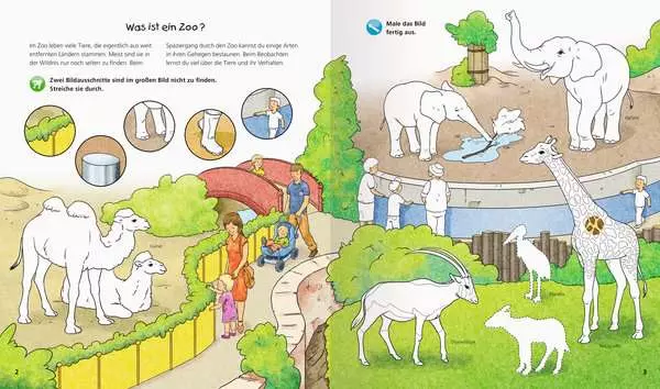Ravensberger Matratzen Ravensburger Wieso? Weshalb? Warum? aktiv-Heft: Im Zoo Bis zu 60% Rabatt