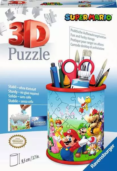 Ravensberger Matratzen 3D Puzzle Utensilo - Super Mario Vierteljährliche Förderung
