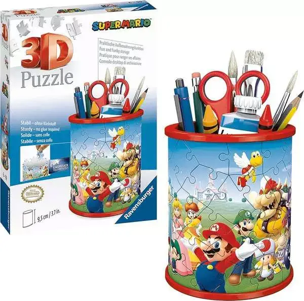 Ravensberger Matratzen 3D Puzzle Utensilo - Super Mario Vierteljährliche Förderung