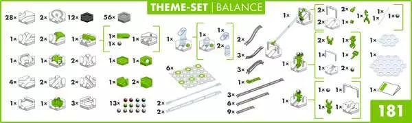Ravensberger Matratzen Ravensburger GraviTrax Theme-Set Balance 50% Rabatt mit kostenlosem Versand