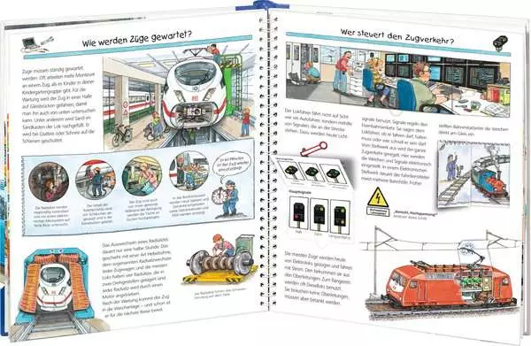 Ravensberger Matratzen Ravensburger Wieso? Weshalb? Warum?, Band 8: Alles über die Eisenbahn Clearance-Verkauf