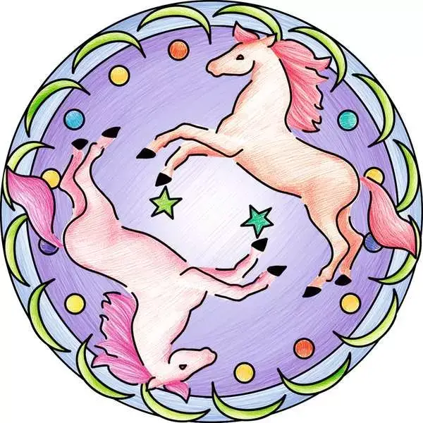 Ravensberger Matratzen Mandala Designer Mini horses Kostenloser Versand international