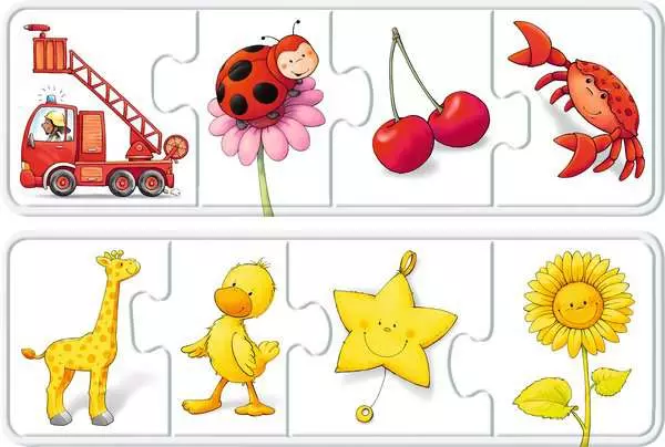 Ravensberger Matratzen Kinderpuzzle ab 2 Jahren - Alle meine Farben - 4 Teile Fabrikladen