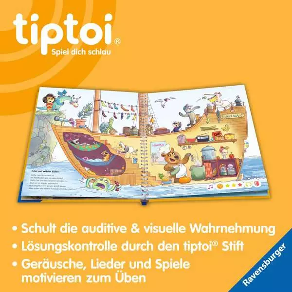 Ravensberger Matratzen tiptoi® Meine Lern-Spiel-Welt: Konzentration und Wahrnehmung Im Verkauf