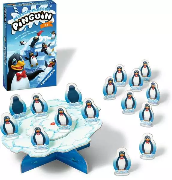 Ravensberger Matratzen Plitsch-Platsch Pinguin - Reisespiel ab 4 Jahren Meist gekauft