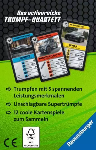 Ravensberger Matratzen Car Tuning - Kartenspiel ab 7 Jahren Versandkostenfrei