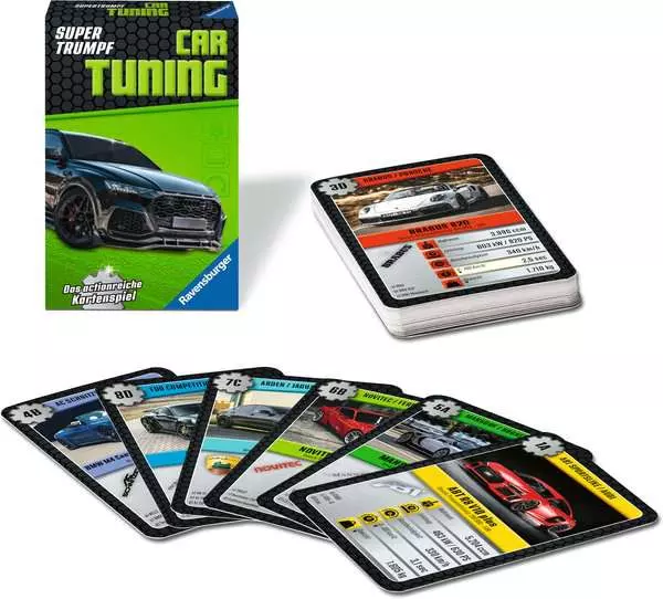 Ravensberger Matratzen Car Tuning - Kartenspiel ab 7 Jahren Versandkostenfrei