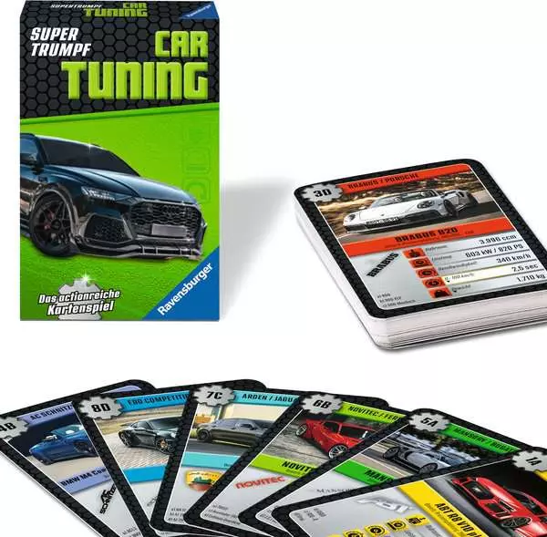 Ravensberger Matratzen Car Tuning - Kartenspiel ab 7 Jahren Versandkostenfrei